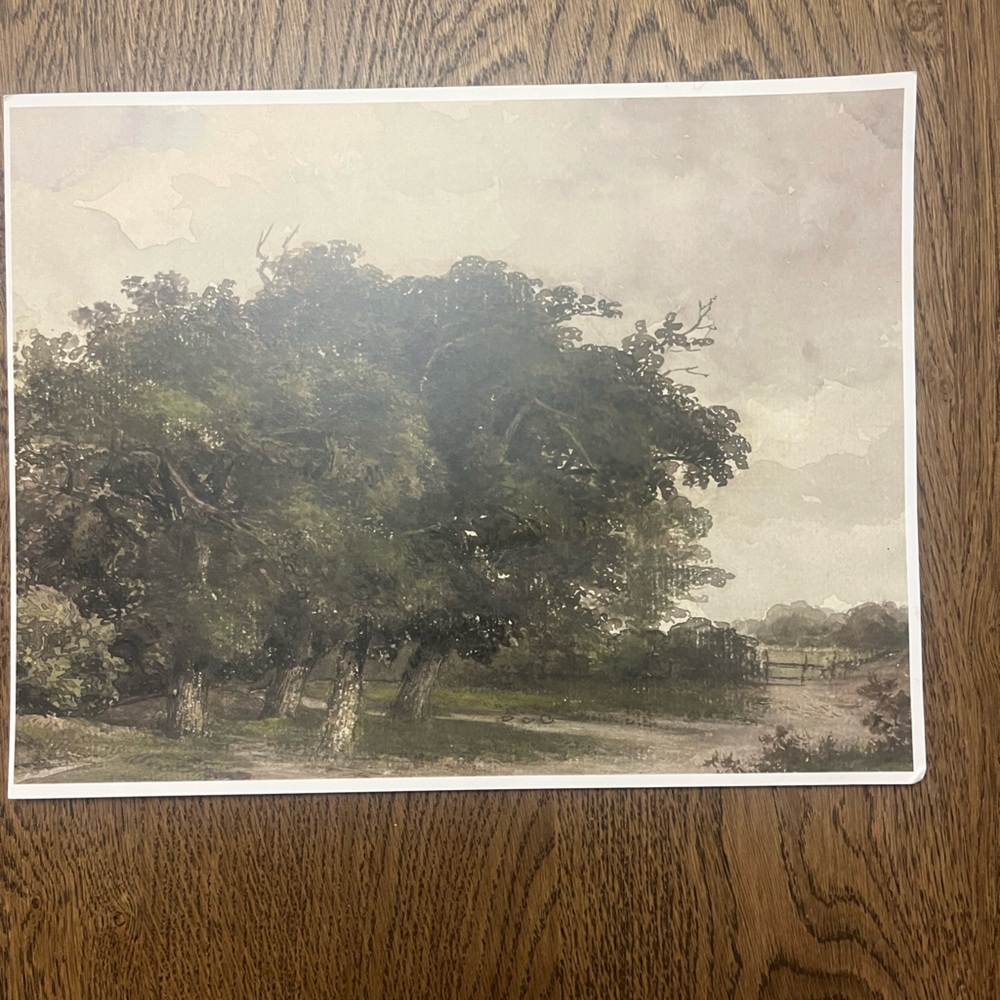 Tree Landscape Art Print